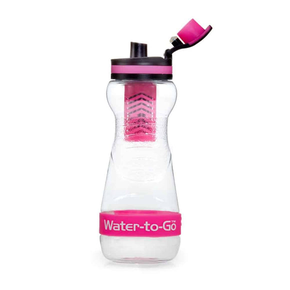 GO! Bottle - 500ml - Pink - Water-to-Go