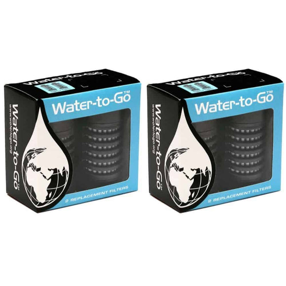 Replacement Filter Twin Pack x 2 - Water-to-Go