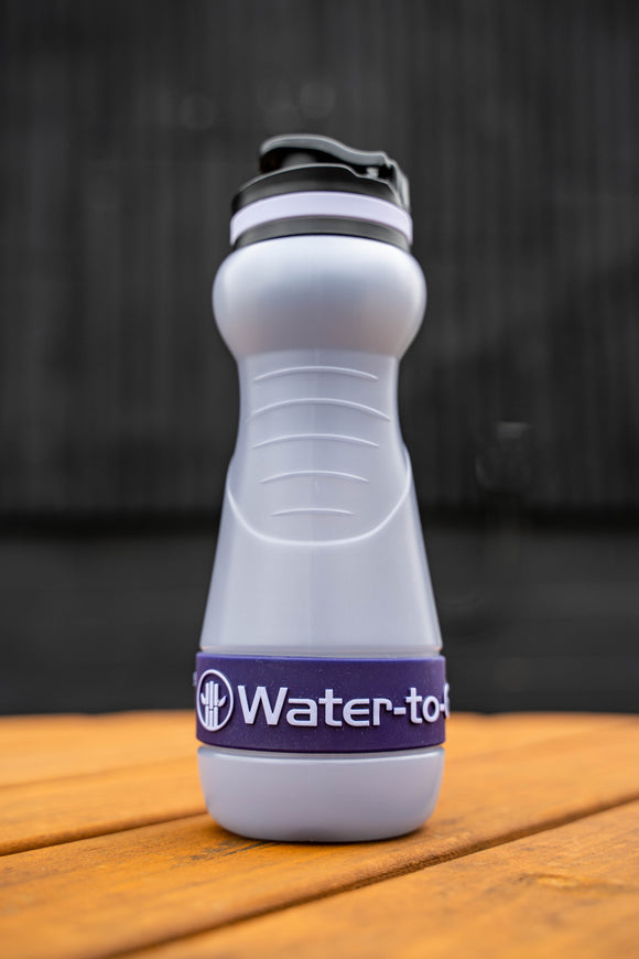 Sugarcane Bottle - 550ml - Berry - Water-to-Go