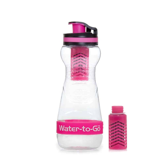 GO! Bottle - 500ml - Pink Bundle - Water-to-Go