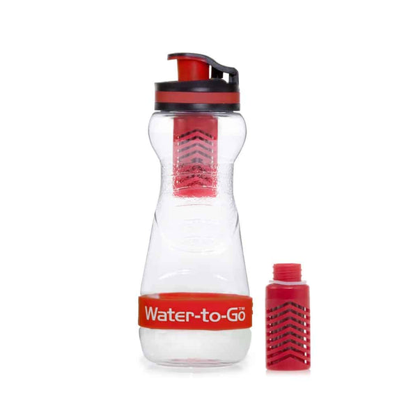 GO! Bottle - 500ml - Red Bundle - Water-to-Go