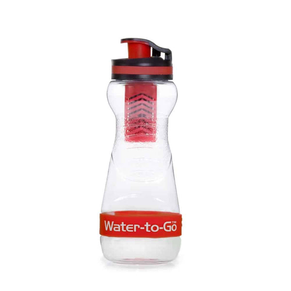 GO! Bottle - 500ml - Red - Water-to-Go
