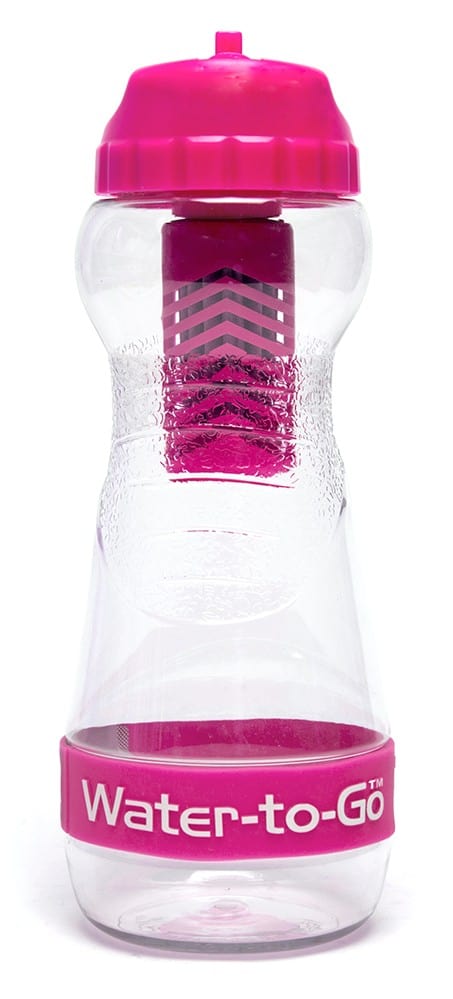 GO Water Bottle pink